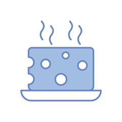 Cheese  Vector icon