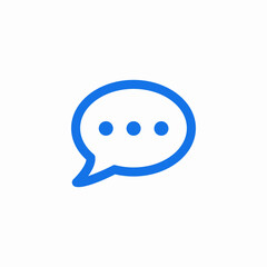 message typing icon sign vector