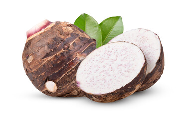Taro isolated on transparent png