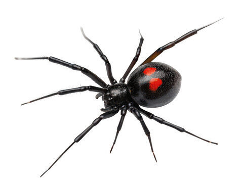 Black widow spider animal png venomous spider png dangerous spider png red hourglass spider png arachnid png poisonous spider png creepy spider png transparent background image