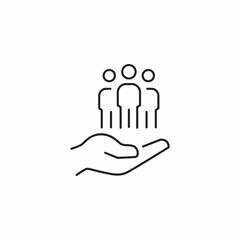 employee insurance icon sign vector