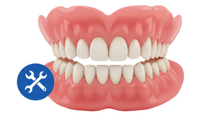 Isolated Dentures