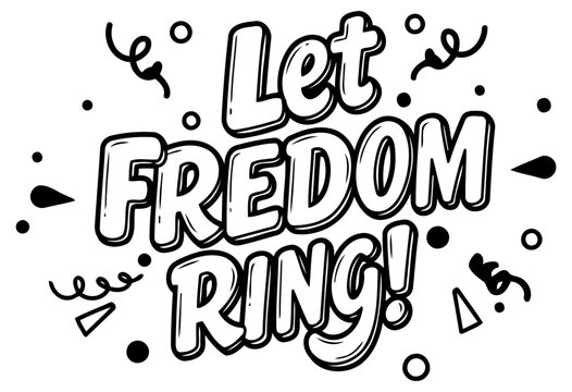 Let Freedom Ring Gartenflagge – Doppelseitig, 30,5 X 45,7 Cm, Patriotisch Für 4. Juli, Memorial Day & Unabhängigkeitstag