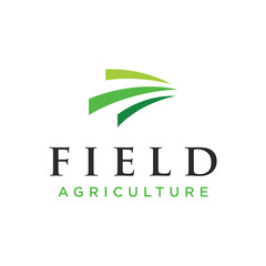 Good quality organic farm or ranch abstract logo template design.