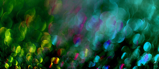 abstract colorful background with bokeh