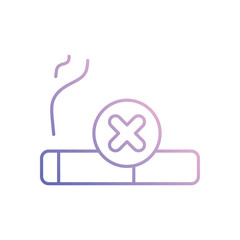 No Smoking Vector icon