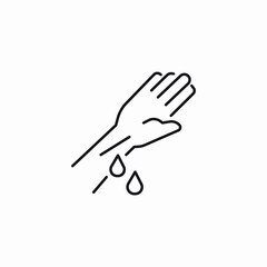 fresh wound icon sign vector