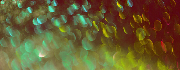 abstract colorful background with bokeh