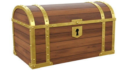 Isolated Treasure Chest