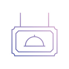 Placard  Vector icon