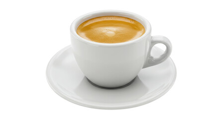 Isolated Cup of Espresso