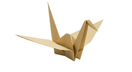 Isolated Origami Crane