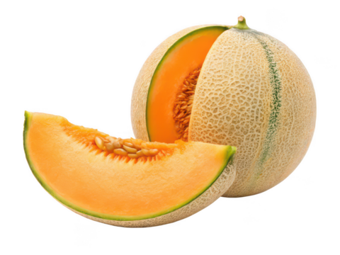 Cantaloupe fruit png melon fruit png sweet cantaloupe png fresh melon png ripe cantaloupe png summer fruit png orange melon png transparent background image