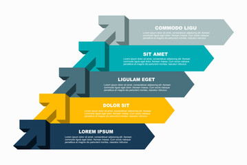 Infographic design template with place for your data. Vector illustration.