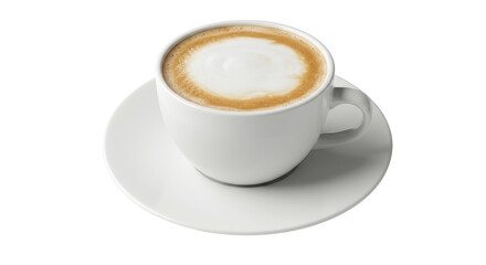 Isolated Cappuccino