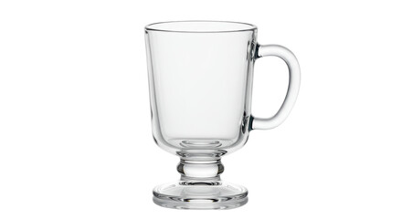 Isolated Irish Coffee Glass