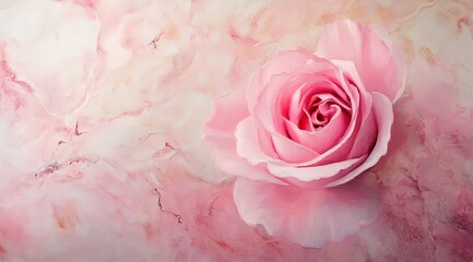 Pink rose marble texture, soft pastel tones with subtle natural patterns