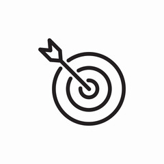 target attempt icon sign vector