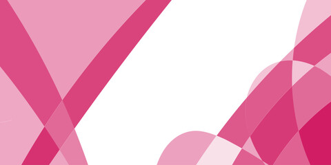 Abstract Pink Geometric Shapes