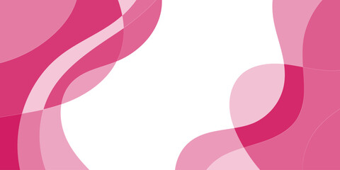 Abstract Pink Curvilinear Design (1)