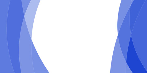 Abstract background with flowing, layered, light-to-dark blue curves