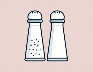 Pixel Art Salt And Pepper Shakers