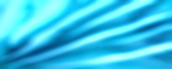 青く光沢のあるゆったりゆらめくきながら横へと広がっていく横長波紋テクスチャー