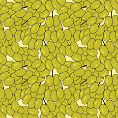 vector grapes seamless pattern background design