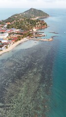 Southern coastline of Koh Phangan