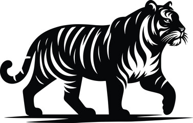 Tiger silhouette