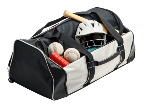 Cricket kit bag png cricket gear bag png sports duffel for cricket png large equipment bag png cricket bat holder png wheeled player bag png team sports bag png transparent background image