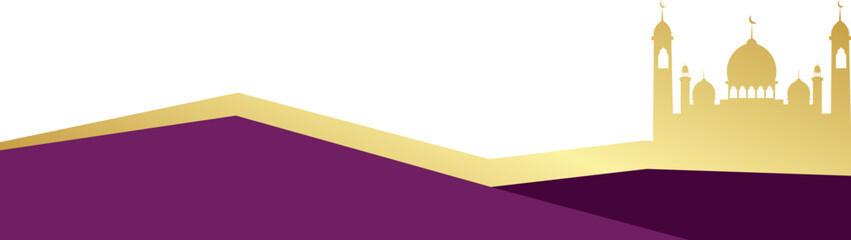 Islamic Mosque Footer