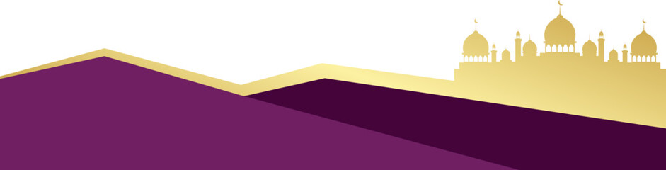 Islamic Mosque Footer