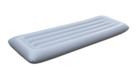 Isolated Inflatable Mattress on White