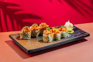 Top View of Tasty Food