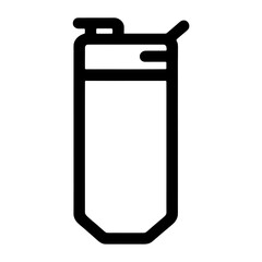 water bottle icon isolated PNG transparent