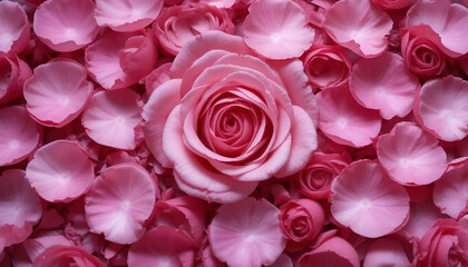 pink roses background