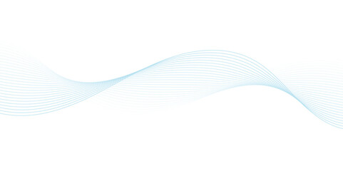 Abstract wavy lines Isolated background design. Wave modern stream transparent background.


