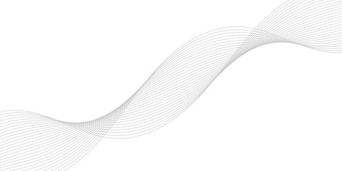 Abstract wavy lines Isolated background design. Wave modern stream transparent background.

