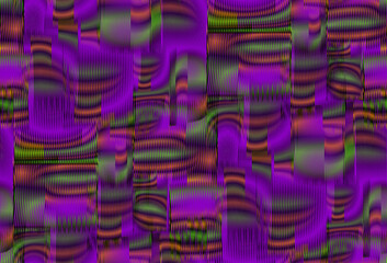 Abstract striped seamless texture with moire optical illusion in lilac tones. Perfect for mobile apps, wall art, wallpaper, wall panel, fabric, poster, interior decor. 