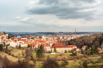 view of prague, czech republic