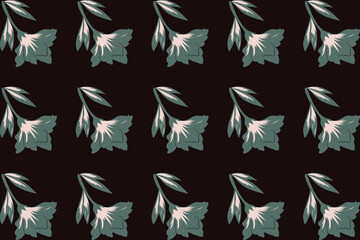 seamless pattern with feathers