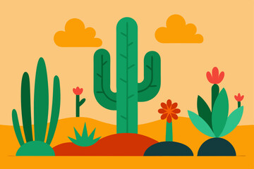 cactus in desert