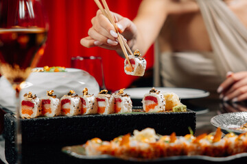 Top View of Tasty Food