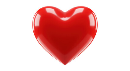 Isolated Red Heart