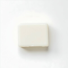 Bar of Soap Isolated on White Background for Hygiene