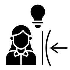 Resilient Thinking  Icon Element For Design	