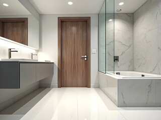 A Contemporary Bathroom Retreat