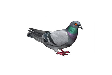 Obraz premium A detailed Rock Dove bird design perfect for logos branding and creating stunning wildlife nature illustrations easily scalable for various projects