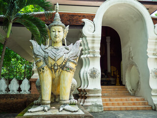 Buddhist Statue at Wat Phalad, Chiang Mai Thailand